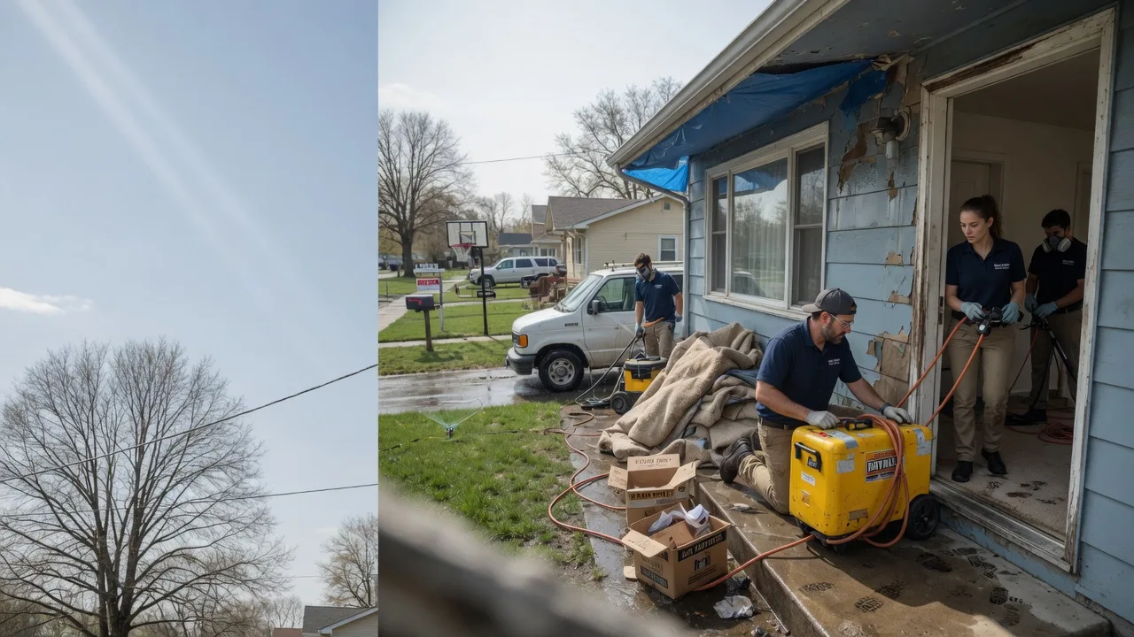 Basement Flood Cleanup in Bloomington, NE near me